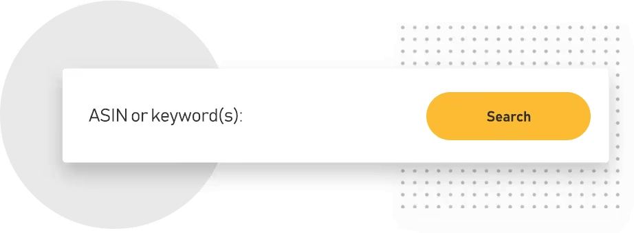 Searching Amazon product ASIN or Keywords using SmartScout Traffic Graph